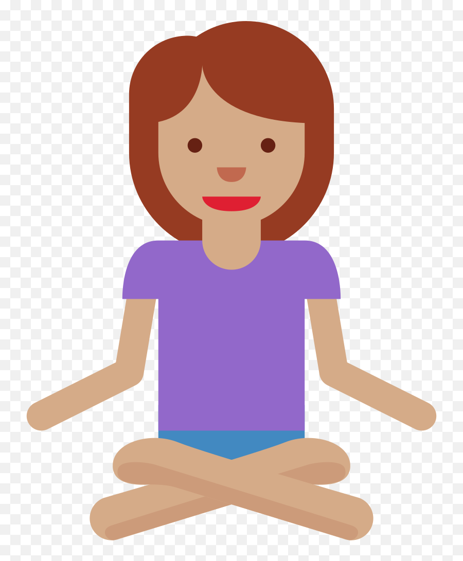 Twemoji2 1f9d8 - Sitting Emoji,Joint Emoji