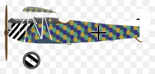 Fokker D Vii Aeroplane Vector Image - Fokker Emoji,Plane Paper Emoji