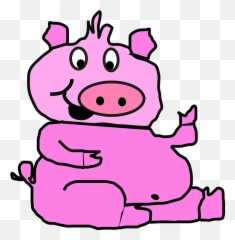 Free Pork Pig Vectors - Funny Looking Cartoon Animals Emoji,Pig Emoji