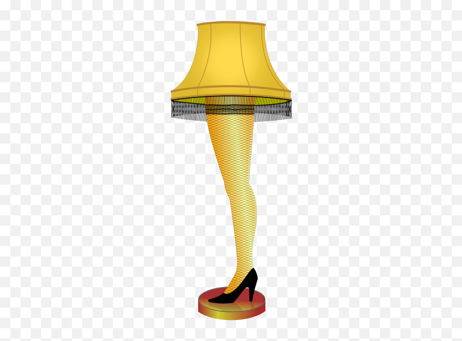 Lady Legs Lamp Vector Image - Transparent Leg Lamp Png Emoji,Leg Lamp Emoji