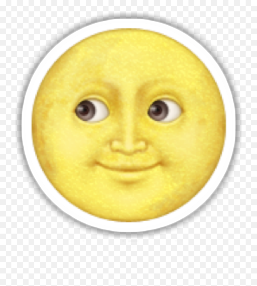 Emoji Image - Full Moon Emoji Png,Full Moon With Face Emoji