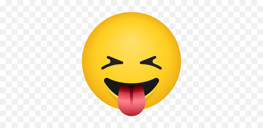 Squinting Face With Tongue Icon - Smiley Emoji,Squinting Emoji