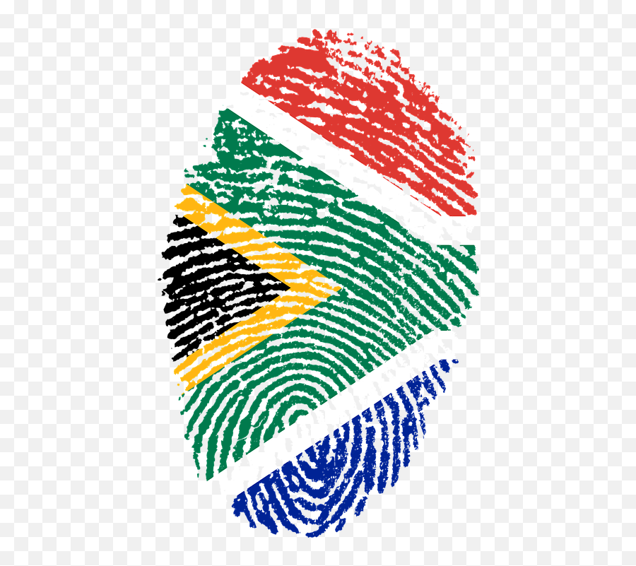 South Africa Flag Fingerprint - Nation Building In South Africa Emoji,Pride Flag Emojis