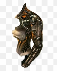 robot android steampunk roboticarm - Arm Chest Tattoo Design Emoji