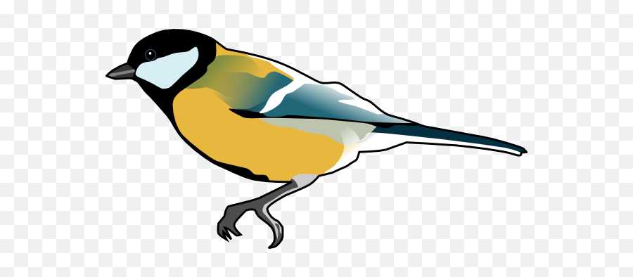 Maya Bird Clipart - Blue Tit Transparent Background Emoji,Oriole Emoji