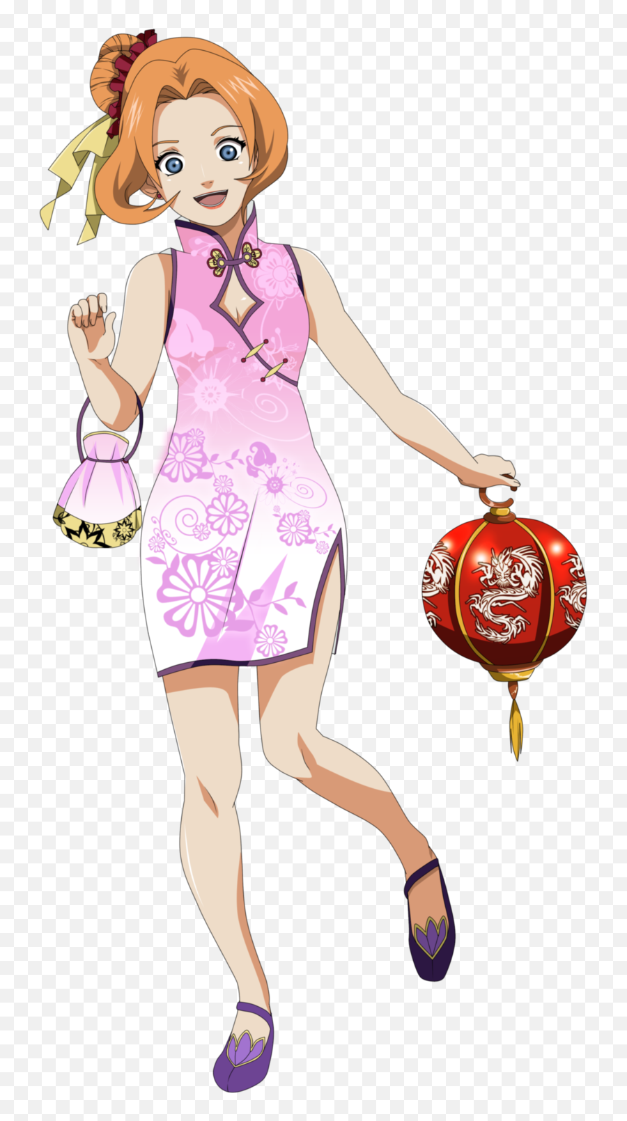 Chinese New Year Png - Anime Girl New Year Chinese Emoji,Chinese Emoji Meaning