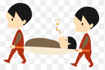 Stretcher carrying the Injured clipart Free download Emoji