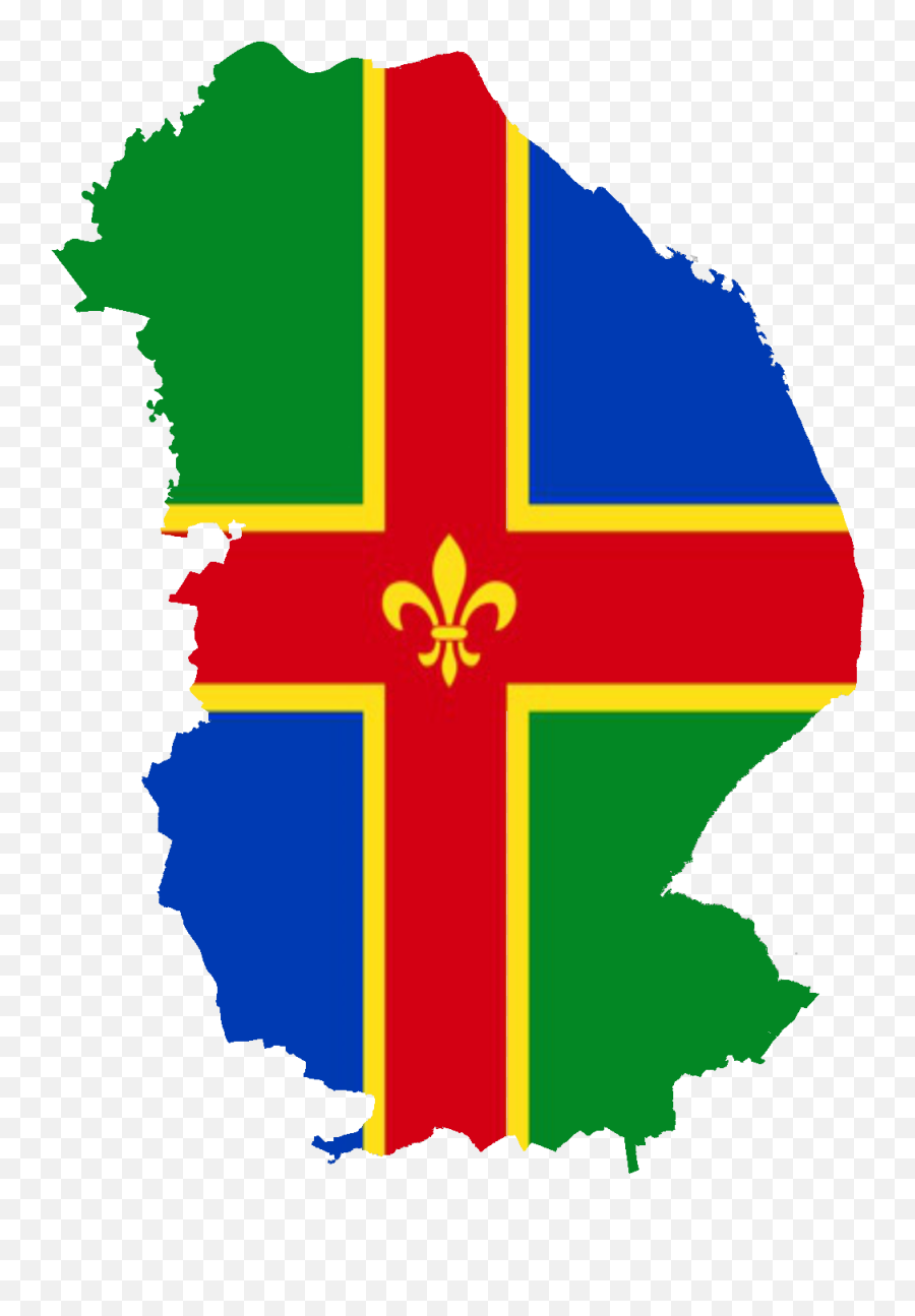 Lincolnshire British County Flags - Map Of Lincolnshire Flag Emoji,British Flag Emoji