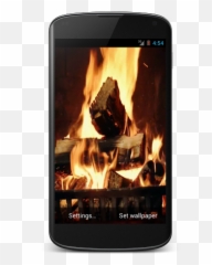 Fireplace Video Live Wallpaper For Sharp Aquos Ever Sh - Smartphone Emoji,Fireplace Emoji