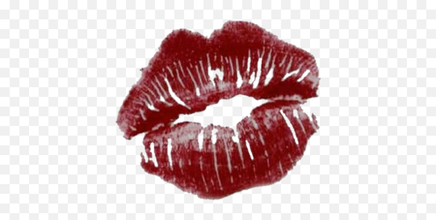Kiss Lips Redlips Aesthetic Sticker By - Red Cheryl Blossom Aesthetic Emoji,Kissy Lips Emoji