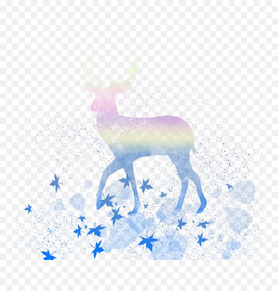 The Most Edited - Aesthetic Reindeer Emoji,Deer Hunting Emoji