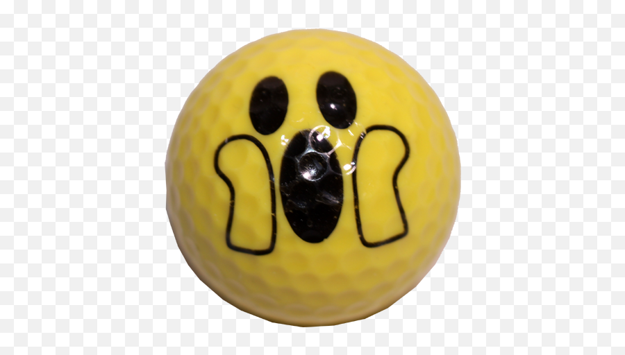 Emoji Golf Ball - Smiley,Shocked Emoji