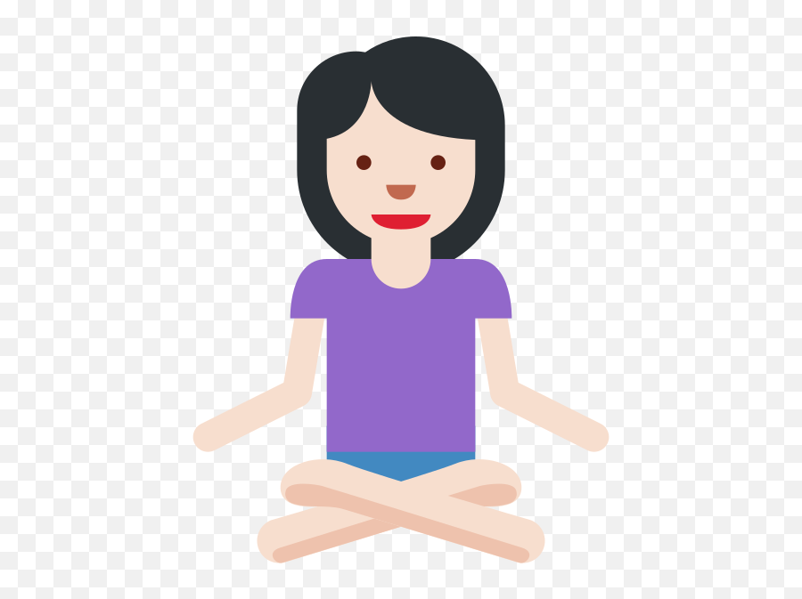 Twemoji2 1f9d8 - Human Skin Color Emoji,Upside Down Smile Emoji