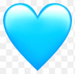 Heart Blue Emoji Love Pixle22 - Heart,Blue Emoji