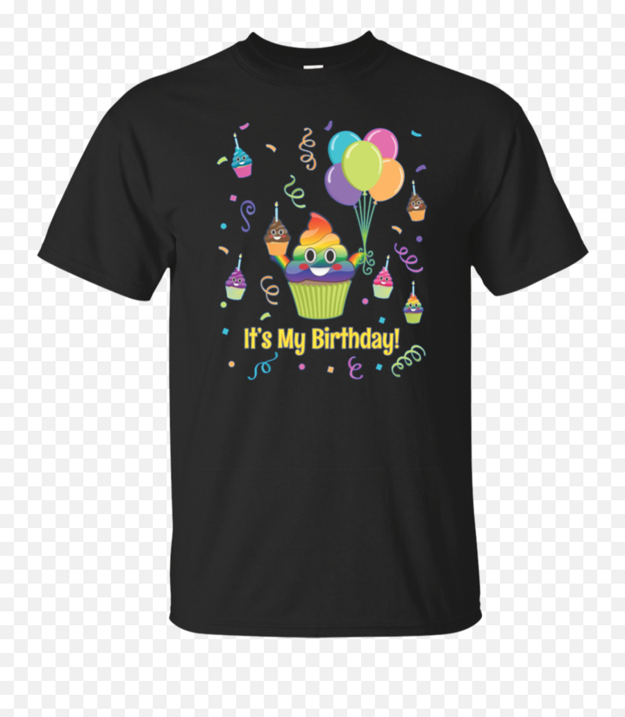 Poop Emoji Its My Birthday Cupcake - Funko Green Goblin Shirt,Emoji Cupcake