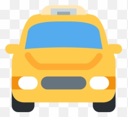 Twemoji 1f696 - Taxi Emoji Twitter,Door Emoji