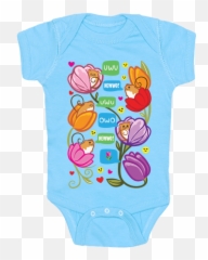 Emoji Baby Onesies - Orange,Hewwo Emoji