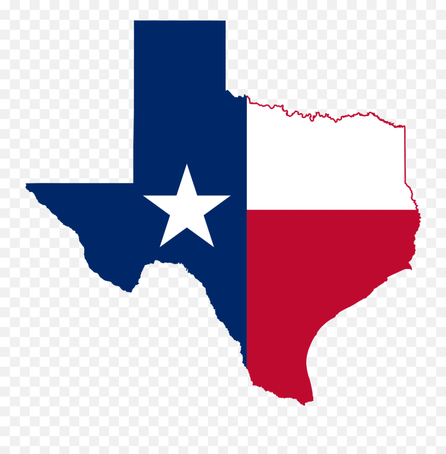 Texas Flag Map - State Of Texas Emoji,Texas Emoji Flag