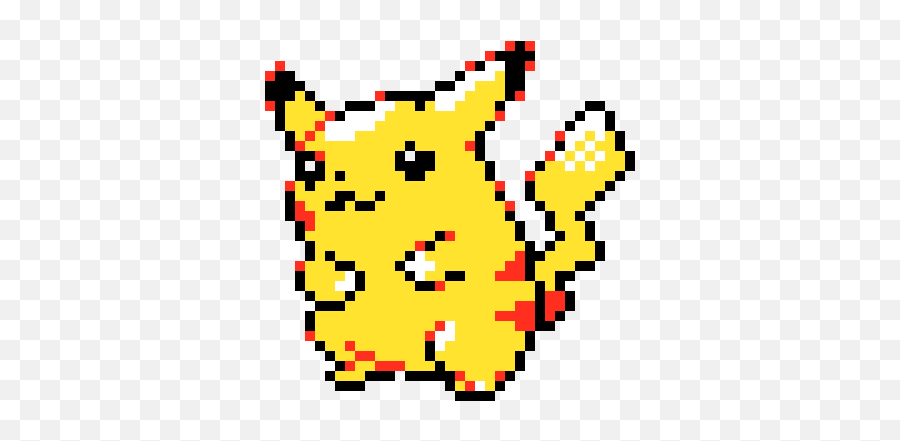 Pikachu 8 - 8 Bit Pokemon Png Emoji,Pikachu Emoticon