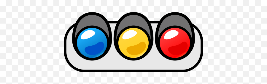 Horizontal Traffic Light Emoji For - Circle,Ohm Emoji