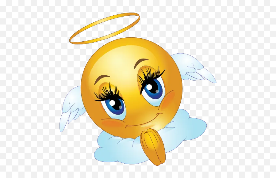 Me Myself - Angel Emoji,Goofy Emoji