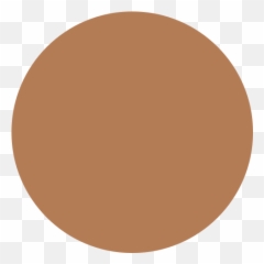 Emojione 1f3fe - Beige Circle