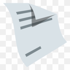 Page Facing Up Emoji For Facebook Email Sms - Graphics
