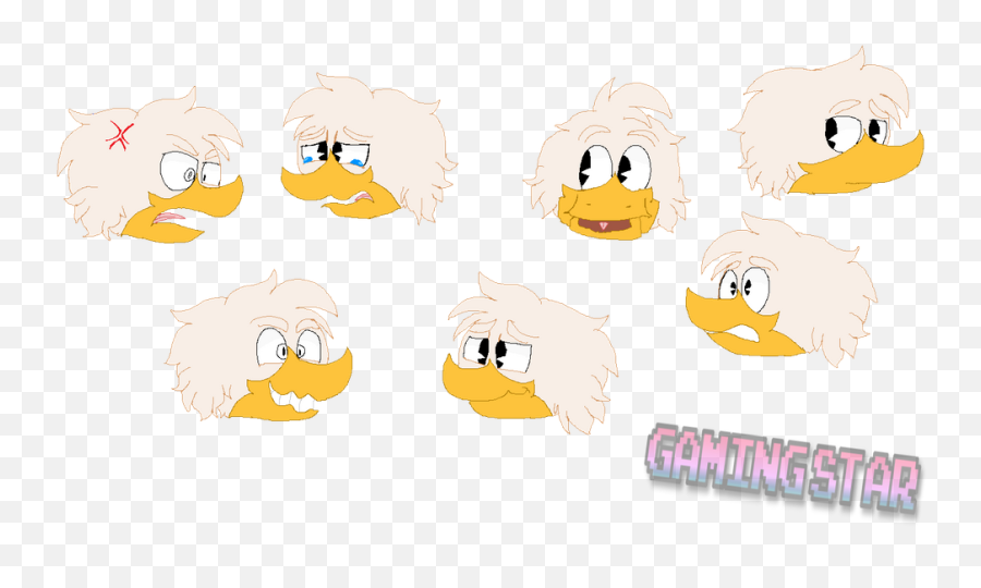 Emotion Practice Donald Duck - Cartoon Emoji,Star Emotion