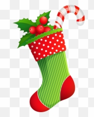 Christmas Stocking Santa Claus Clip Art - Clip Art Christmas Socks Emoji,Christmas Stocking Emoji