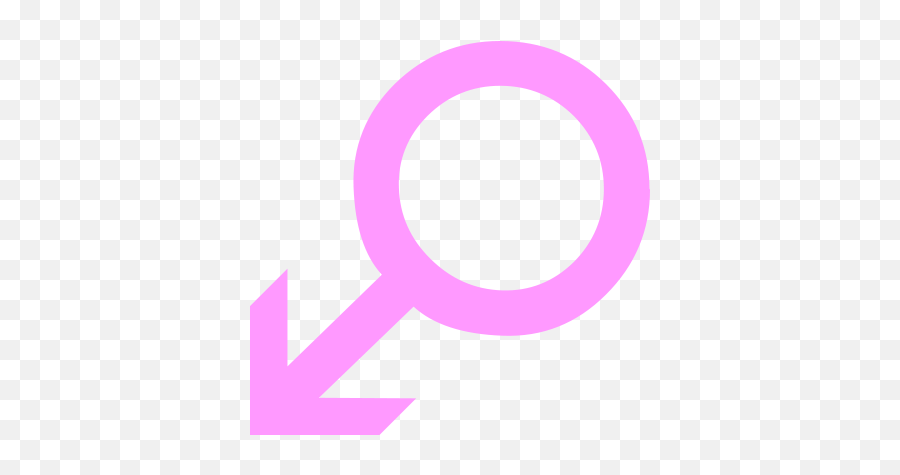 Negative Male Symbol - Pink Male Symbol Png Emoji,What Are The Purple Emoji Symbols