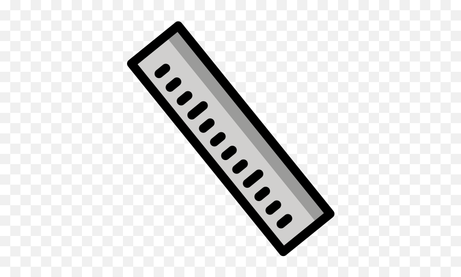 Straight Ruler - Graphics Emoji,Ruler Emoji