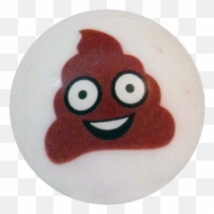 Smiling Poop Moody Marble - Cartoon Emoji,Red Hair Emoji