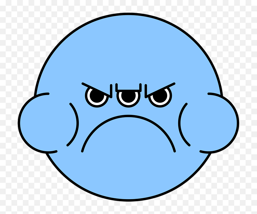 Download Premium Psd Of Emoticon Emoji Angry Face Icon 402527 - Emoticon,Frustrated Emoticon