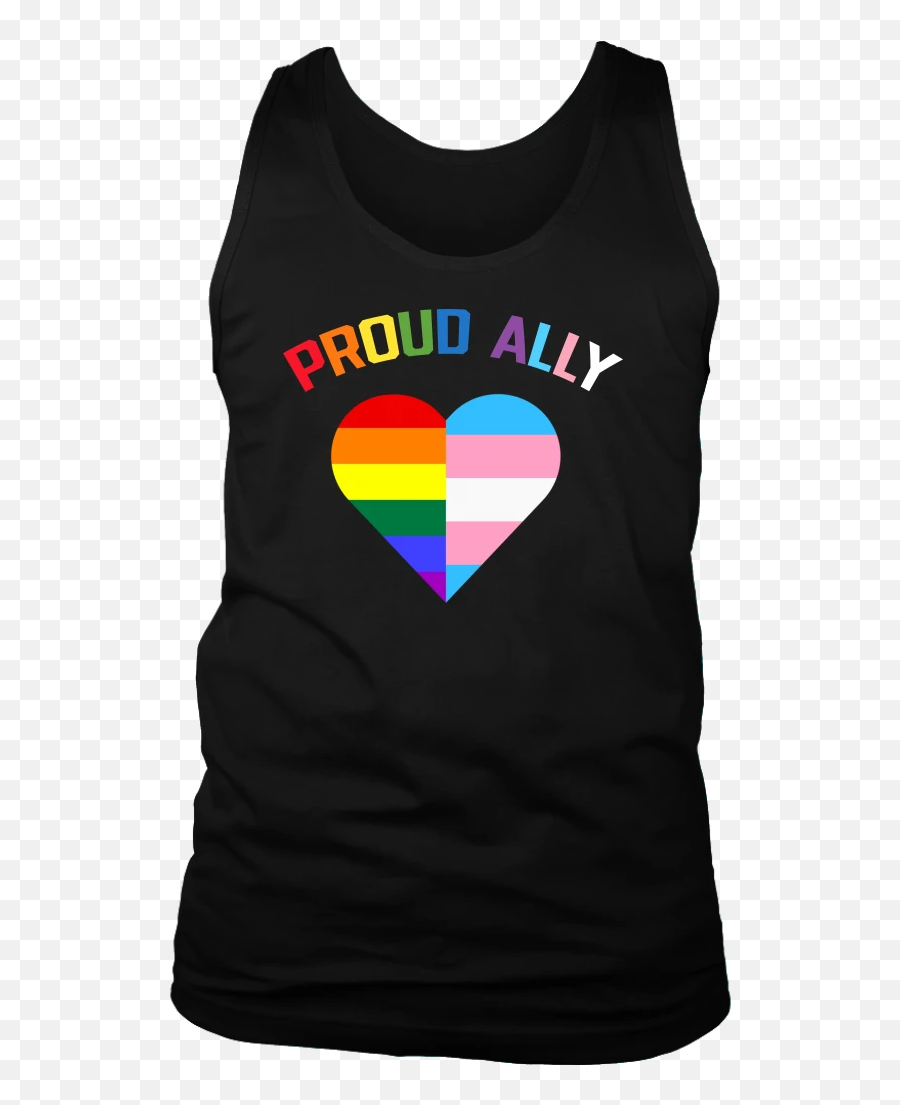 Proud Ally Lgbt Rainbow Heart Pride Month Shirt - No Pain No Gain ...