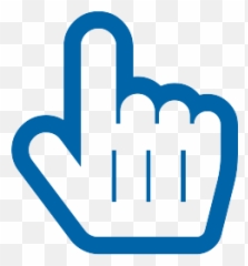 Computer Mouse Pointer Cursor Portable - Hand Png Emoji