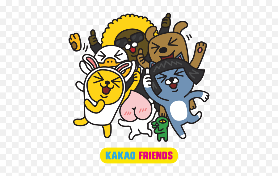 Kakaotalk Shows Many Ways To Say Happy Heartu0027s Day Pinay - Kakao Talk Friends Png Emoji,Dancing Emoticons For Facebook