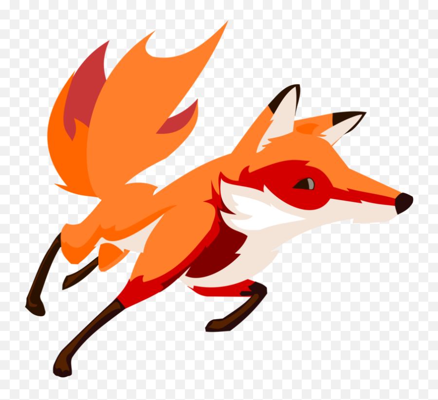 Fox Clipart Illustration A - Clipart Fox Png Emoji,Fox Emoji Iphone