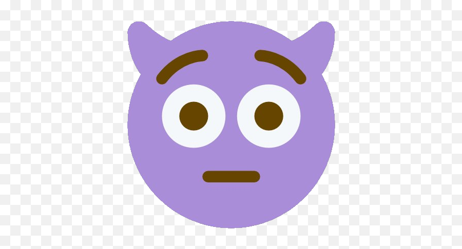 Emoji Mashup Bot On Twitter Flushed Demon - Smiling U003du2026 Dot,Flushed Emoji