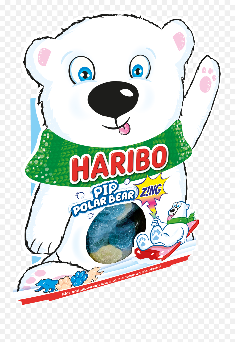 Haribo Pip Polar Bear Clipart - Soft Emoji,Polar Bear Emoji