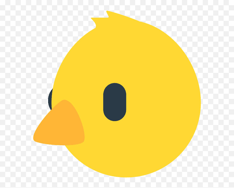 Baby Chick Emoji Clipart - Dot,Nature Emojis