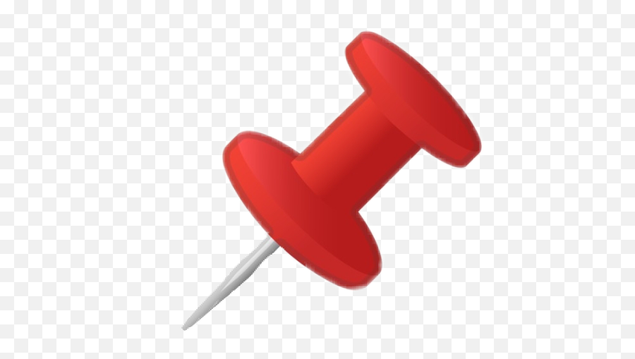 Just Wanted This Emoji Pushpin Red Emoji - Pin Icon Svg,Flight Emoji