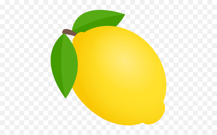 Lemon Food Gif - Mangifera Emoji,Lemonade Emoji
