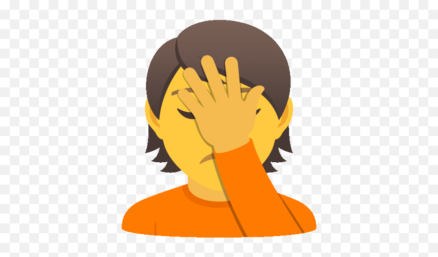 Person Facepalming People Gif - Personfacepalming People Joypixels Discover U0026 Share Gifs Emoji,Smh Emoji Png