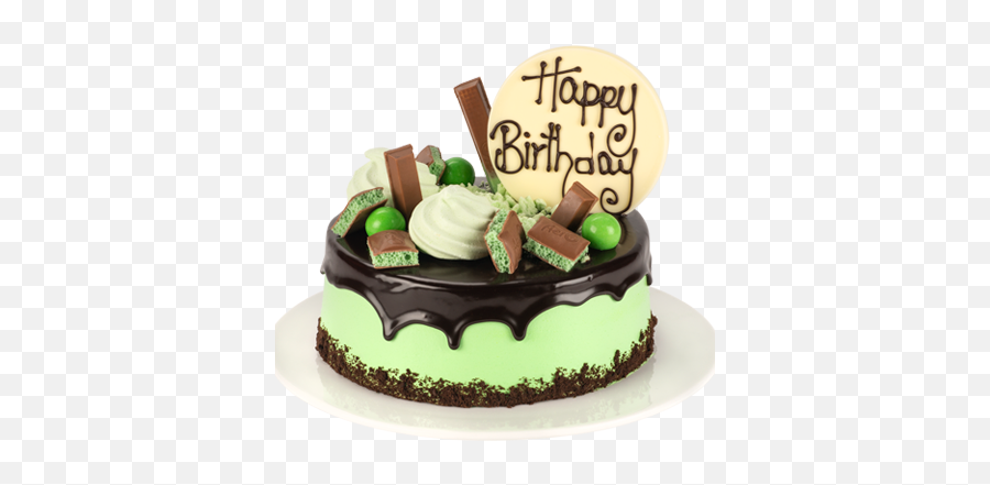 Choc Mint Party Cake - Party Cake Emoji,Emoji Cake Party