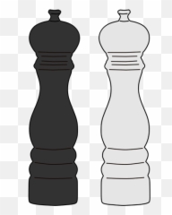 Pepper And Salt Mill - Shakers Clipart Emoji