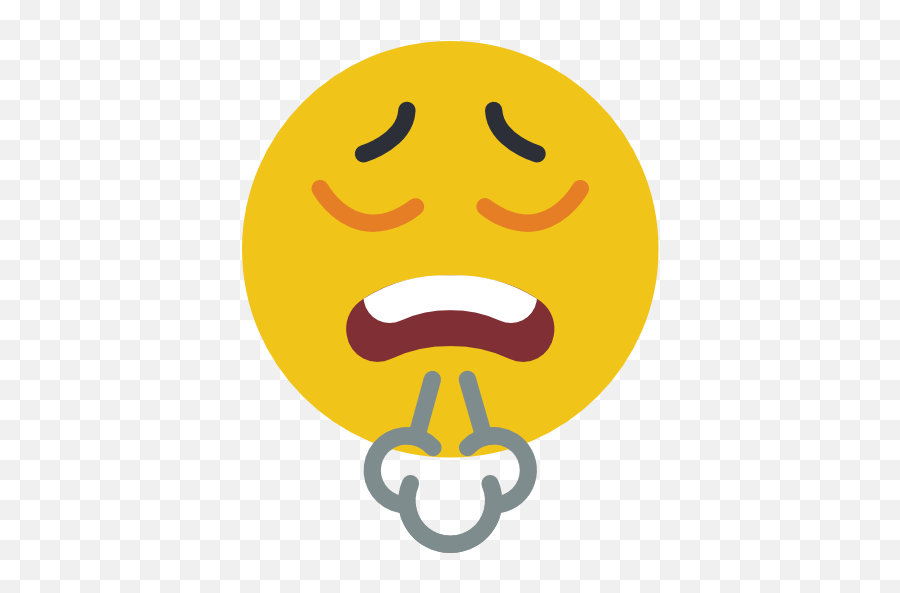 Exhausted - Modos De Emoji Agotado Para Colorear,Exhausted Emoji