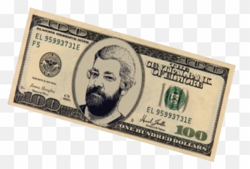 Free Dollar Transparent Background - 100 Bill Ant Emoji