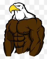 Muscle Bird Of Prey - Muscle Eagle Emoji,Bald Eagle Emoji