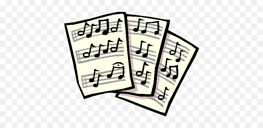 Notes Clip Art Free Clipart Images 2 - Sheet Music Clipart Transparent Background Emoji,Music Notes Book Emoji