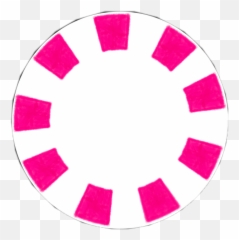 Poker Chip Poker Candycane Redandwhite - Circle Emoji,Poker Chip Emoji